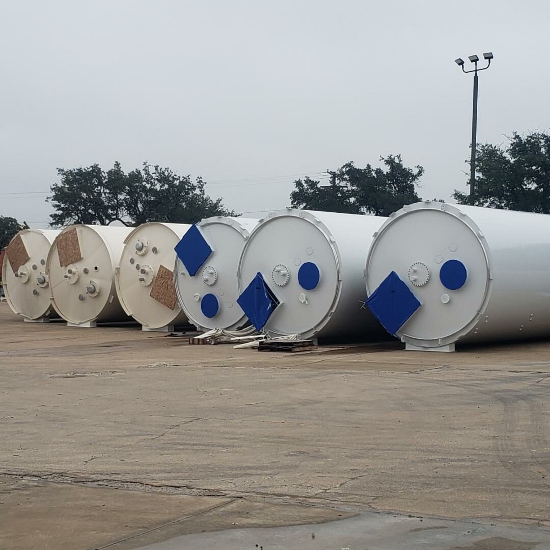 Bulk unloading and storage system