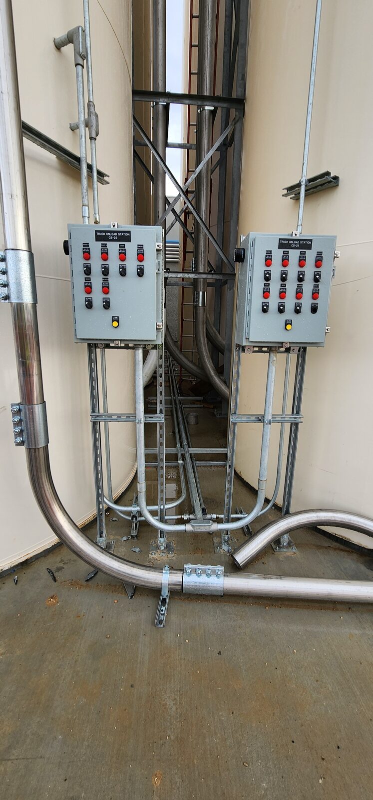 Integrated control system HMI