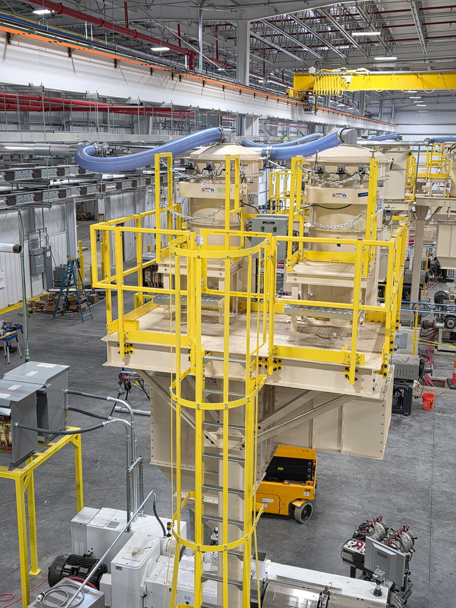 Metering and weighing system
