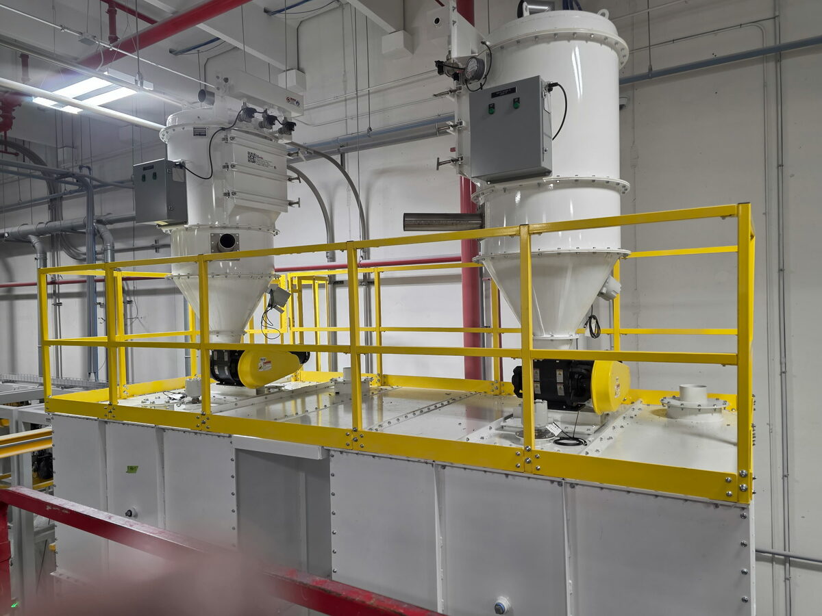 Metering and weighing system